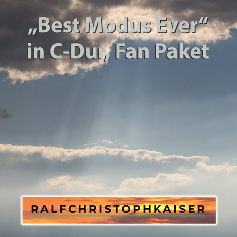 "Best Modus Ever" neuer Klassik Hit by Ralf Christoph Kaiser in C-Dur Fan Paket mit Full Score and Parts und High Resolution wav Files