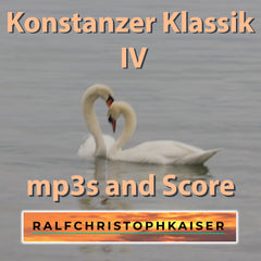 Konstanzer Klassik IV the new classical music CD composed and produced by Ralf Christoph Kaiser now with mp3 and sheet music download including over 100 photos shot by hand as visuals