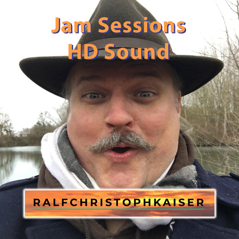Alternative Rock CD mit 16 Solo Songs von Ralf Christoph Kaiser an der E-Gitarre "Jam Sessions" in HD Sound 24 bit 96 Khz - ralfchristophkaiser.com Musik und Noten