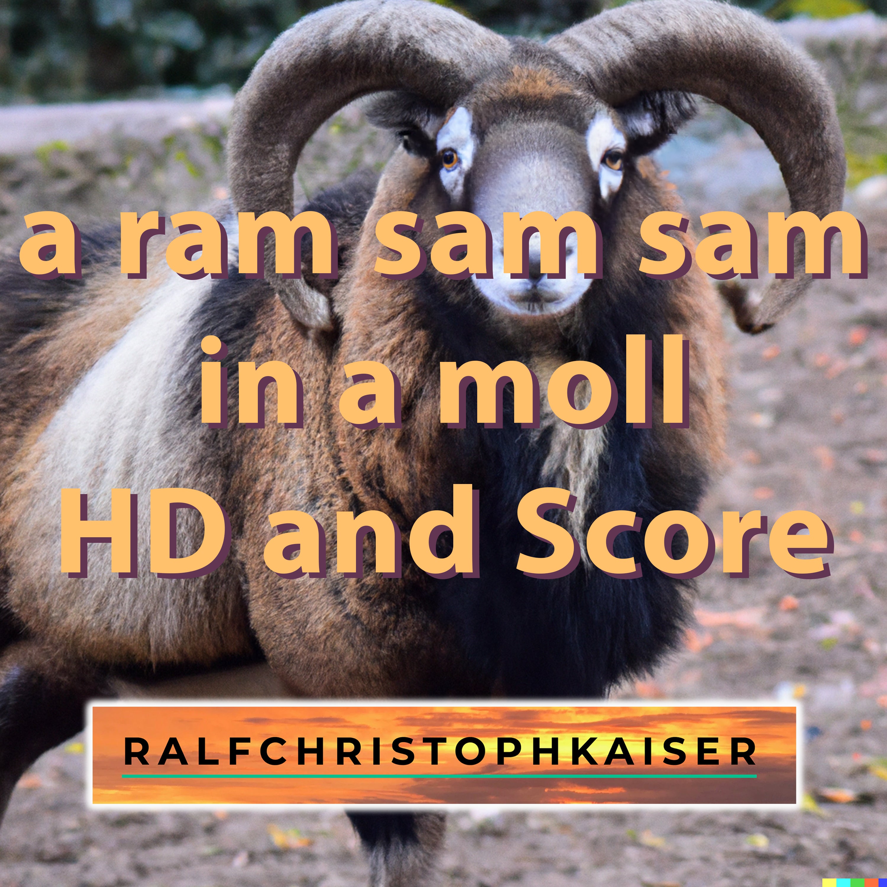 neues klassisches Orchester Stück in a moll: "a ram sam sam" by Ralf Christoph Kaiser HD Sound und Noten