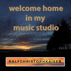 Welcome home in my music studio new Song by Ralf Christoph Kaiser on Guitar solo free mp3 und zum kaufen die HD Version